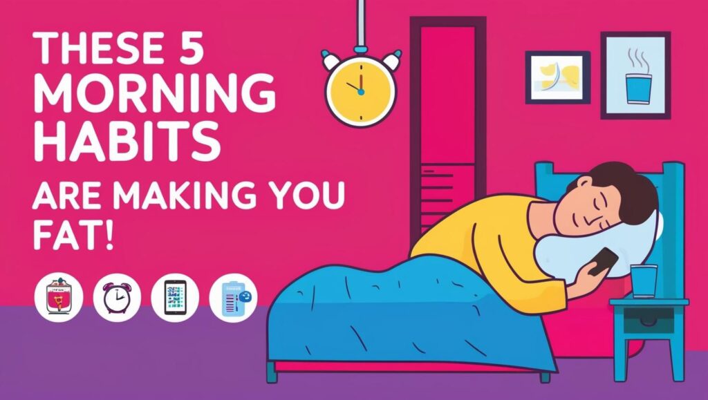 सुबह की ये 5 आदतें आपको मोटा बना रही हैं