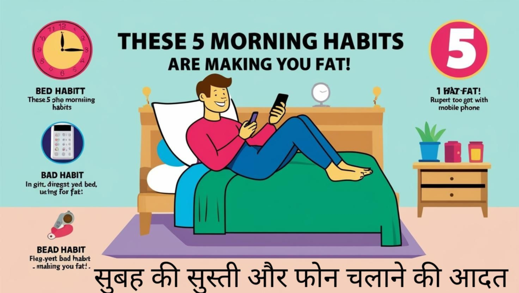 अगर आप चाहते हैं कि आपका वजन नियंत्रित रहे और सेहतमंद जीवनशैली का पालन कर सकें, तो "सुबह की ये 5 आदतें आपको मोटा बना रही हैं" इस तथ्य को गंभीरता से लेना बेहद ज़रूरी है। सुबह की छोटी-छोटी गलतियां जैसे उठते ही फोन देखना, पानी न पीना, मीठा नाश्ता करना, एक्सरसाइज को टालना और देर से उठना आपकी सेहत पर गहरा प्रभाव डालती हैं। इन आदतों को बदलकर आप न सिर्फ वजन घटा सकते हैं बल्कि दिनभर ऊर्जावान भी महसूस करेंगे। एक्सपर्ट भी यही सलाह देते हैं कि दिन की शुरुआत हेल्दी आदतों से होनी चाहिए ताकि शरीर का मेटाबोलिज्म सही तरीके से काम करे।
अगर आप सच में वजन कम करना चाहते हैं तो आज ही से इन 5 आदतों पर ध्यान दें और अपनी दिनचर्या को सुधारें। याद रखें, सही शुरुआत ही सफलता की कुंजी है। स्वस्थ रहिए, फिट रहिए!